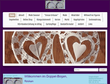 Tablet Screenshot of doppelbogen.ch